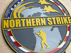 Northern Strike Custom Wood Award Plaque