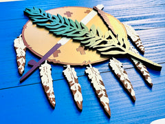 Oklahoma Wood Flag