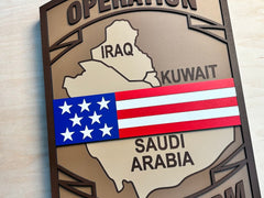 Operation Desert Storm Wood Patch