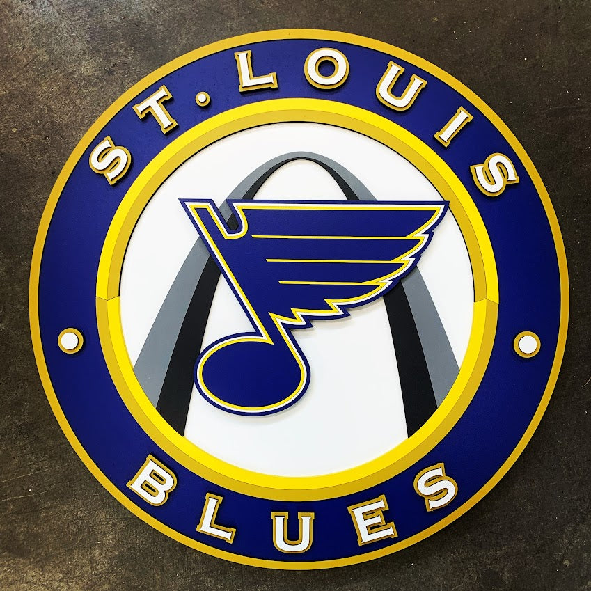 Blues Custom Wood Wall Art