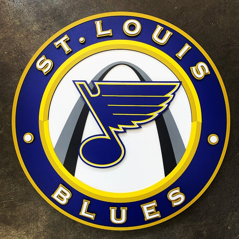 Blues Custom Wood Wall Art