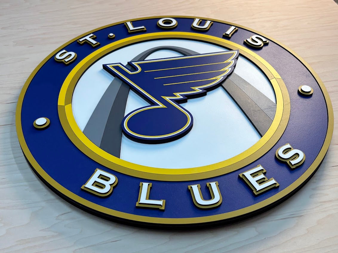 Blues Custom Wood Wall Art
