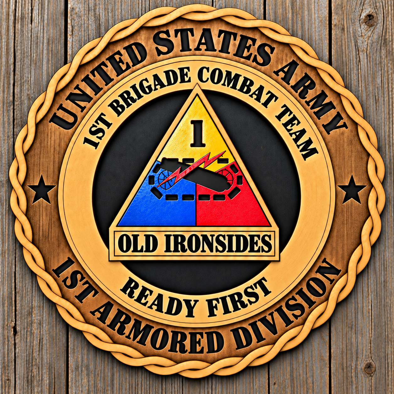 US Army 1st Armored Division Logo