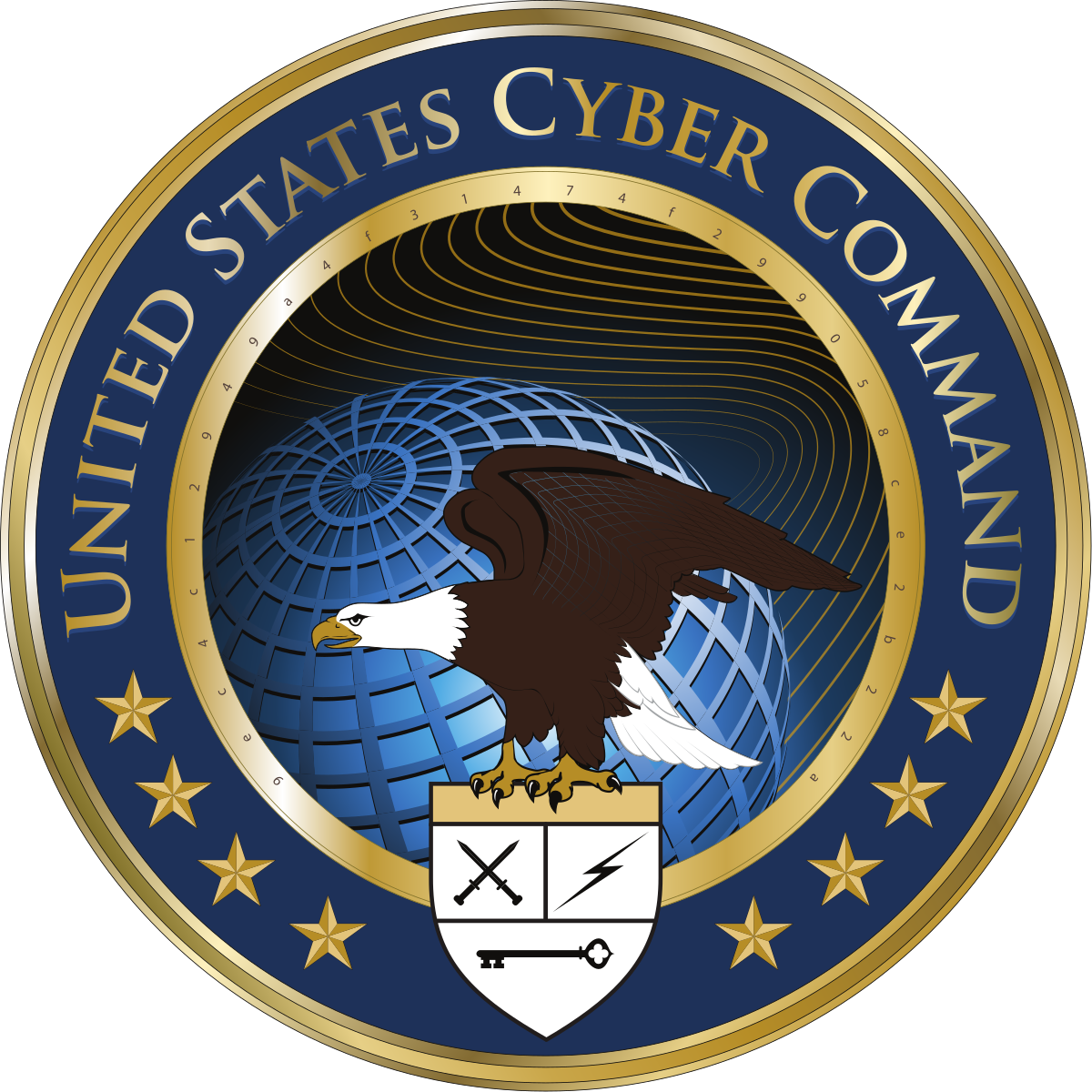 US Cyber Command Wood Patch