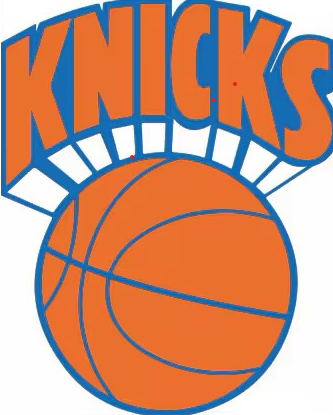 Knicks Custom Wood Logo