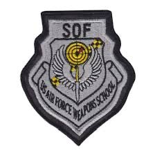 USAF Weapons School Wood Logo