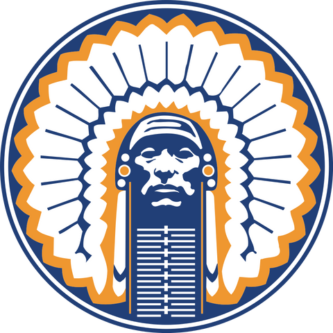 Chief Illiniwek Wood Sign