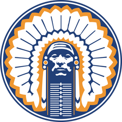 Chief Illiniwek Wood Sign