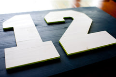 Seahawks 12th Man Wood Flag, wooden wall art by Patriot Wood