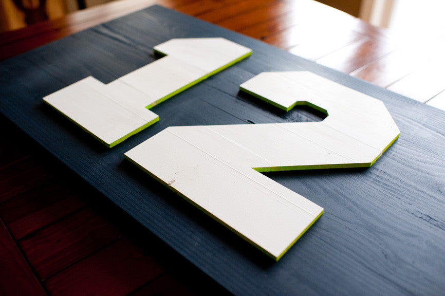 Seahawks 12th Man Wood Flag, wooden wall art by Patriot Wood