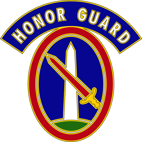 3rd Infantry Regiment Honor Guard Wood Patch