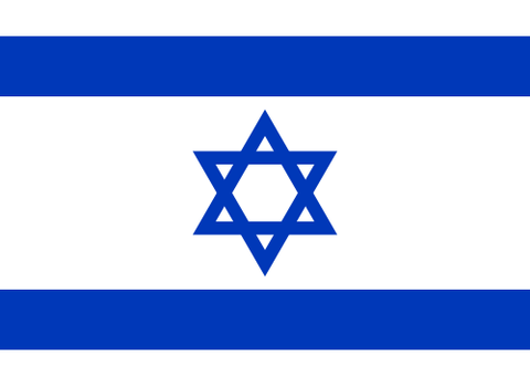 Israel Wood Flag