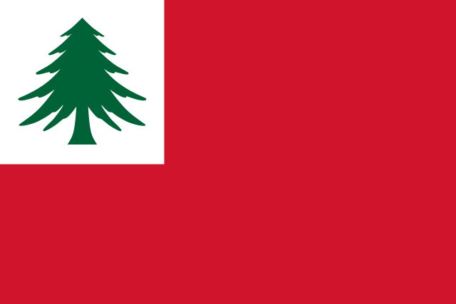 Ensign of New England Wood Flag