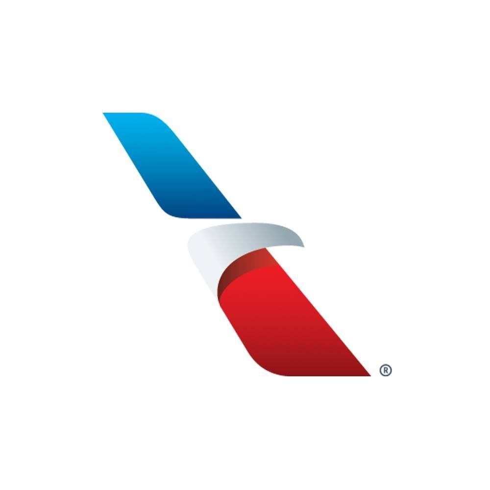 Custom American Airlines Wood Logo