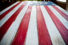 Bennington Vintage Wooden Flag by Patriot Wood