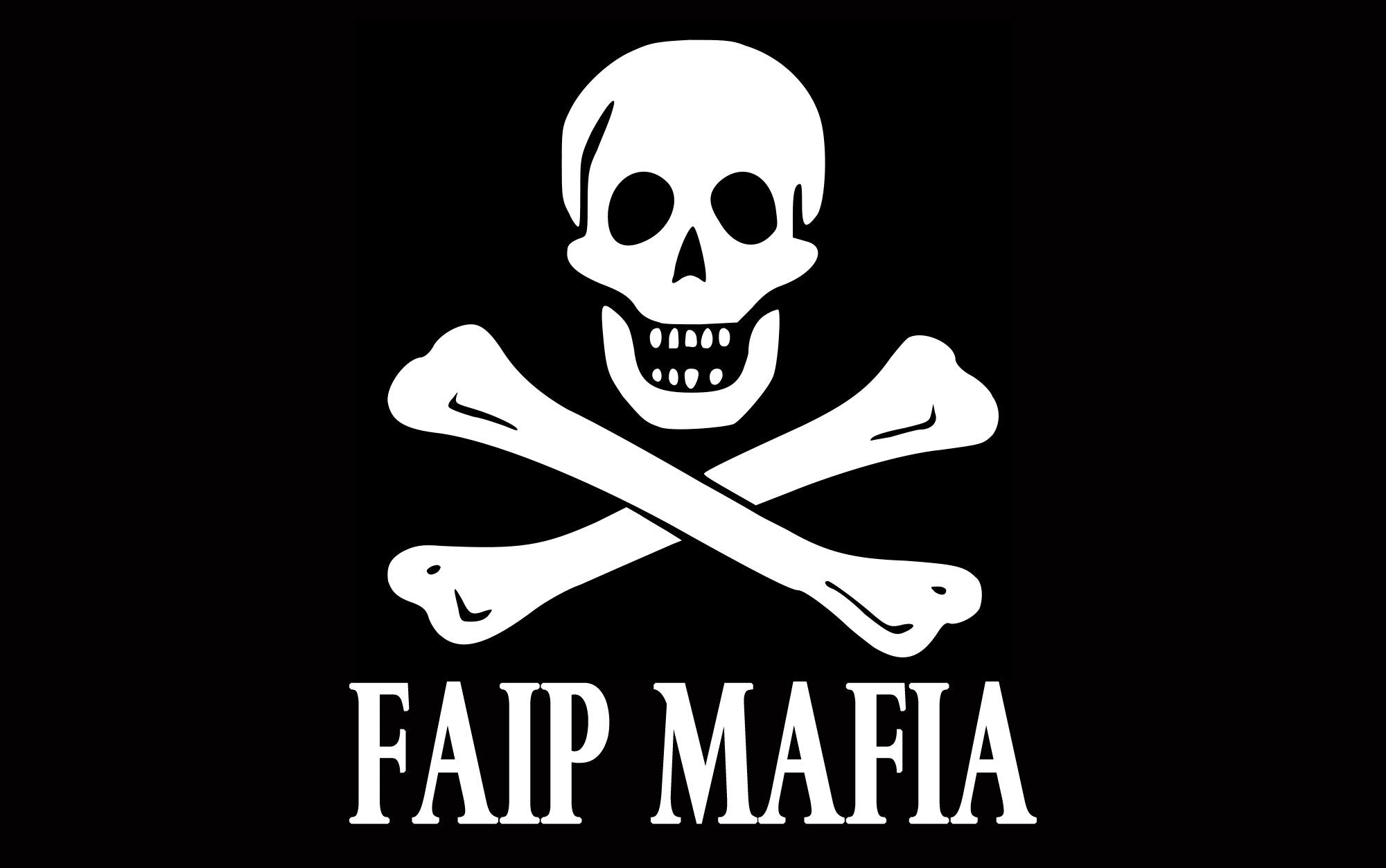 FAIP Mafia Custom Wood Flag