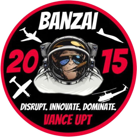 USAF Pilot Class 20-15 Custom Wood Patch