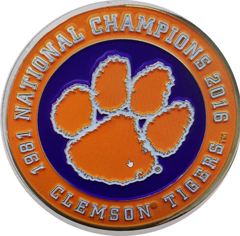 Clemson Tigers Wood Wall Art