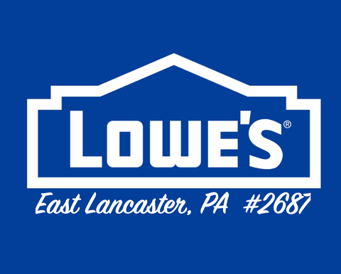 Lowe's Custom Wood Flag