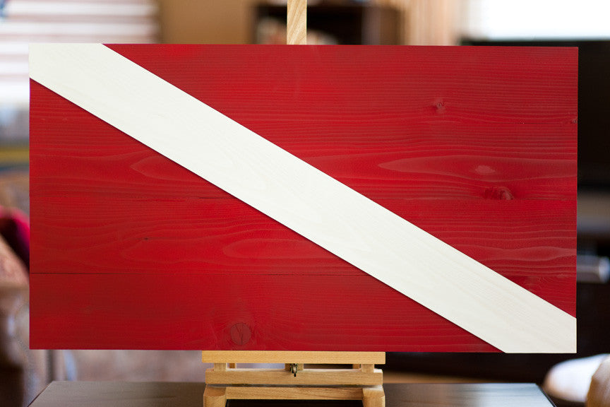 thumbnail image 2 of IST Traditional Diver Down Flag – 14 X 18 Inches (Small Size) 2 of 5