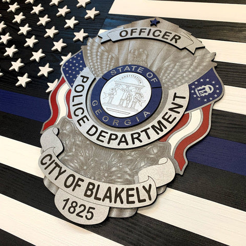 Blakely Police Department Badge