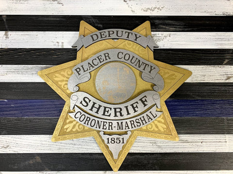 Placer County Sheriff Wood Badge
