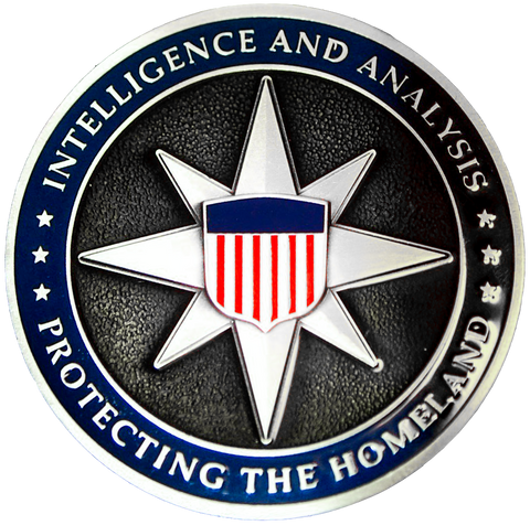 Custom Intelligence And Analysis Wood Logo
