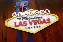 Welcome To Las Vegas wood sign handmade by Patriot Wood