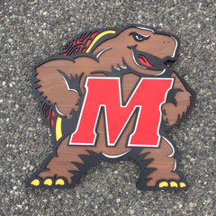 Maryland Terrapin Wood Wall Art