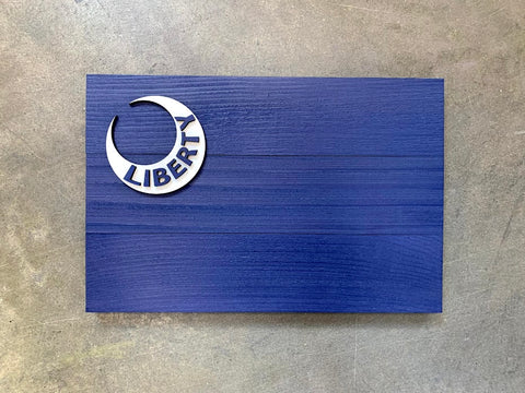 Moultrie Wood Flag