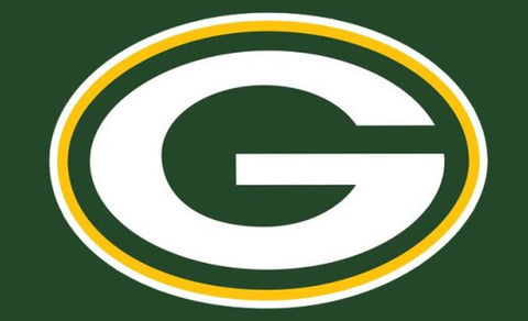 Green Bay Packers Wood Flag
