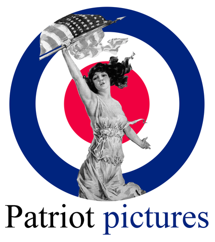 Patriot Pictures Wood Logo