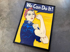 Rosie the Riveter Wooden Wall Art by Patriot Wood