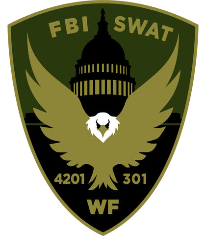 FBI SWAT Wood Shield