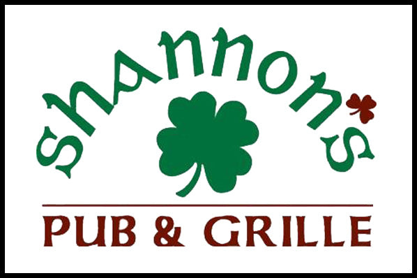 Shannons Bar and Grille Wood Flag