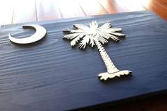 South Carolina Wood Flag