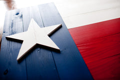 Texas Wood Flag