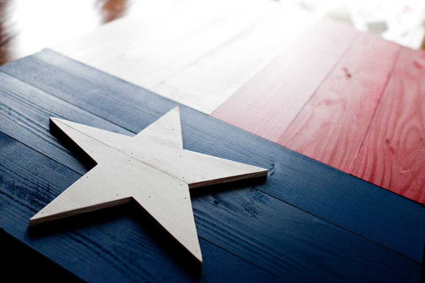 Texas Wood Flag
