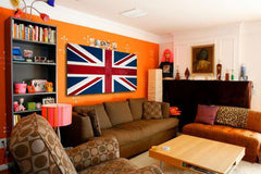 Union Jack Wood Flag, UK wooden flag, wall art by Patriot Wood