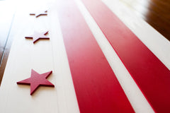 Washington DC Wooden Flag by Patriot Wood