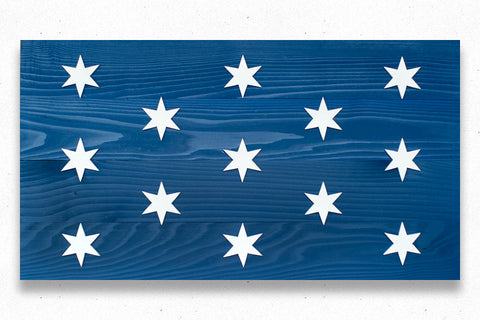 Washington Headquarters Wooden Flag by Patriot Wood