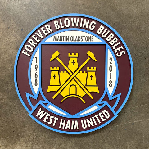 West Ham United Wood Crest