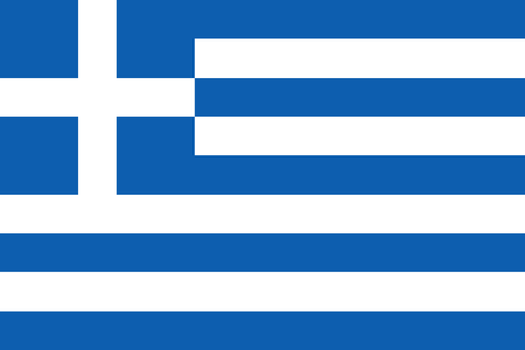 Greece Wood Flag