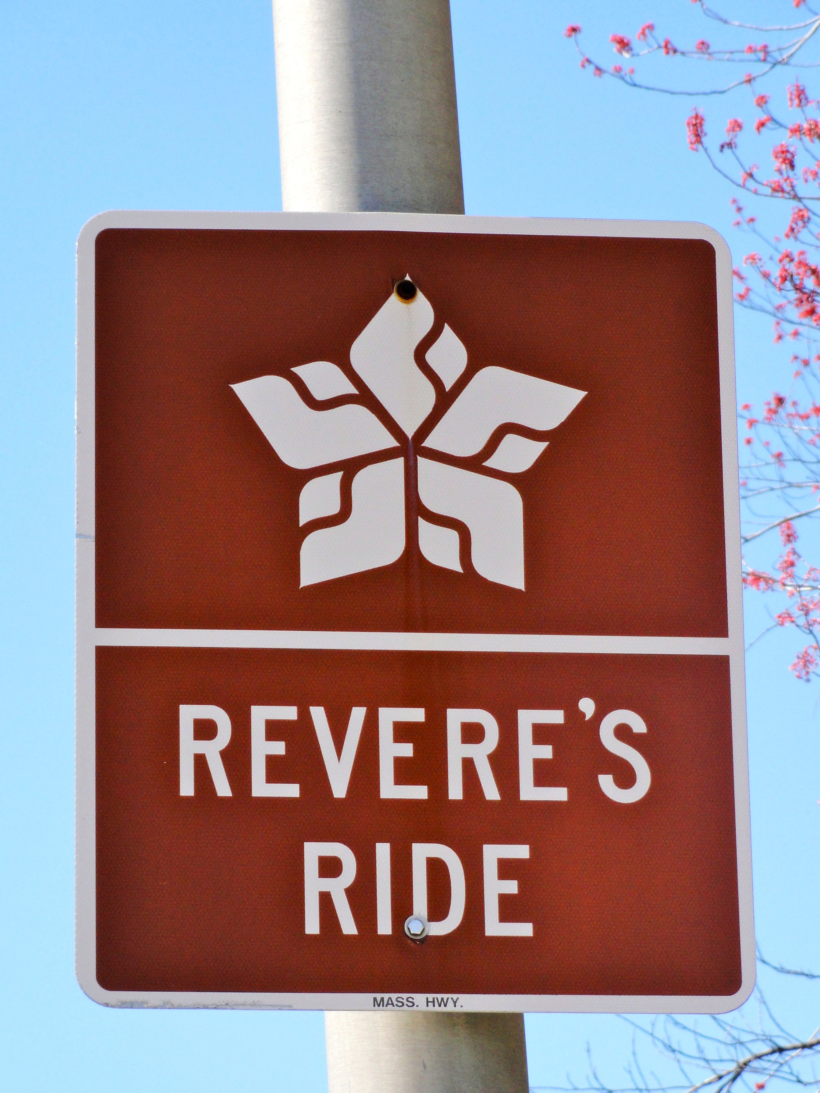 Revere's Ride Custom Wood Sign