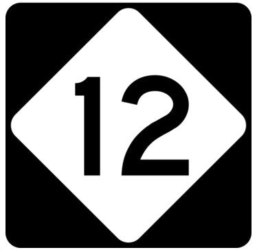 Route 12 Outer Banks Sign Wood Wall Art